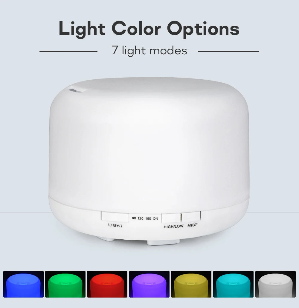 Air Humidifier Essential Oil Diffuser
