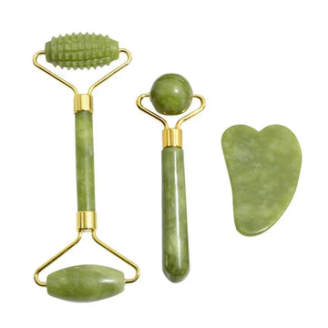 Natural Jade Gua Sha Face Roller