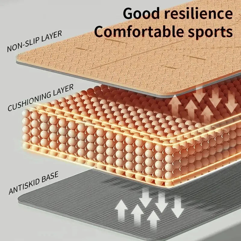 Eco Friendly Pilates Fitness Mat