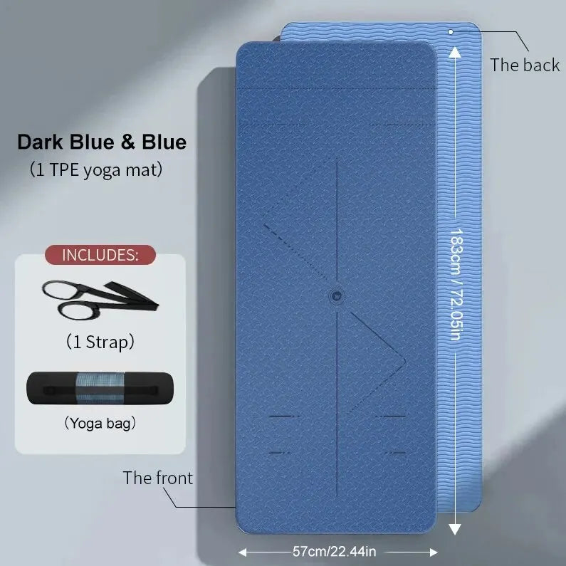 Eco Friendly Pilates Fitness Mat