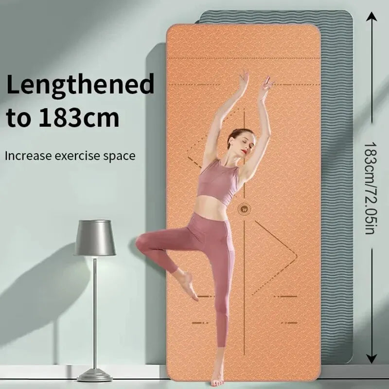 Eco Friendly Pilates Fitness Mat
