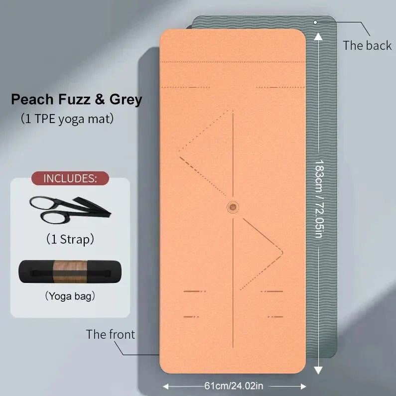 Eco Friendly Pilates Fitness Mat