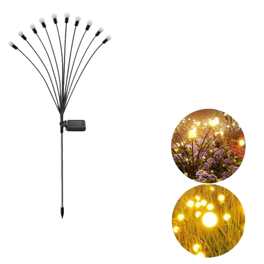 6/10 Waterproof LEDs Solar Garden Light