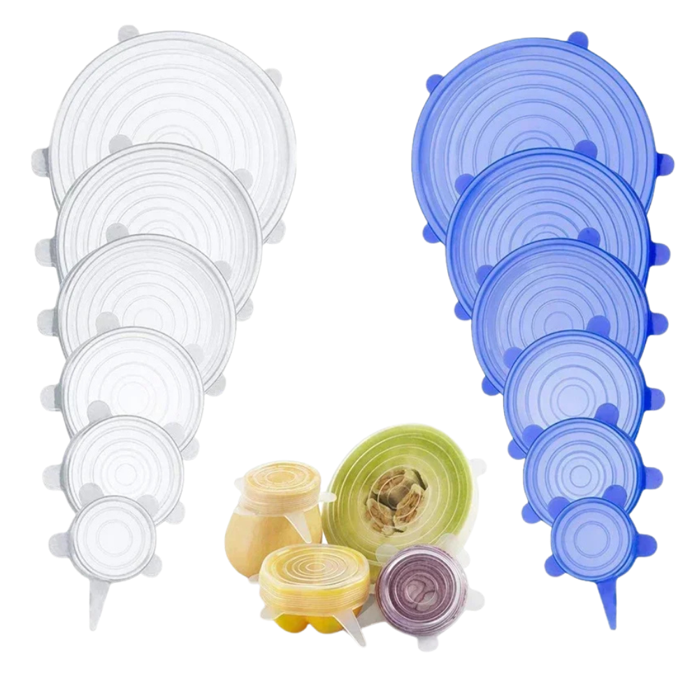 Adjustable Elastic Silicone Cap Food Cover