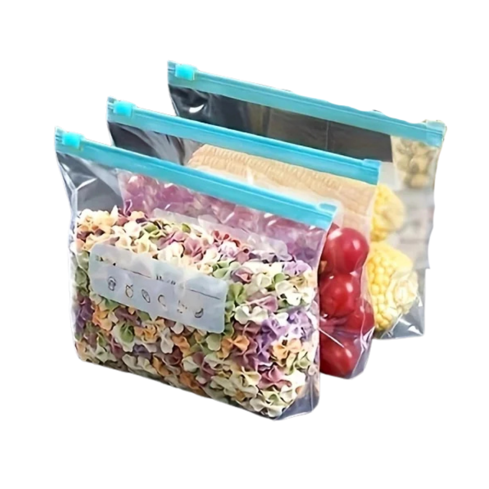 45PCS Reusable Silicone Food Storage