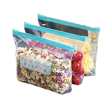 45PCS Reusable Silicone Food Storage