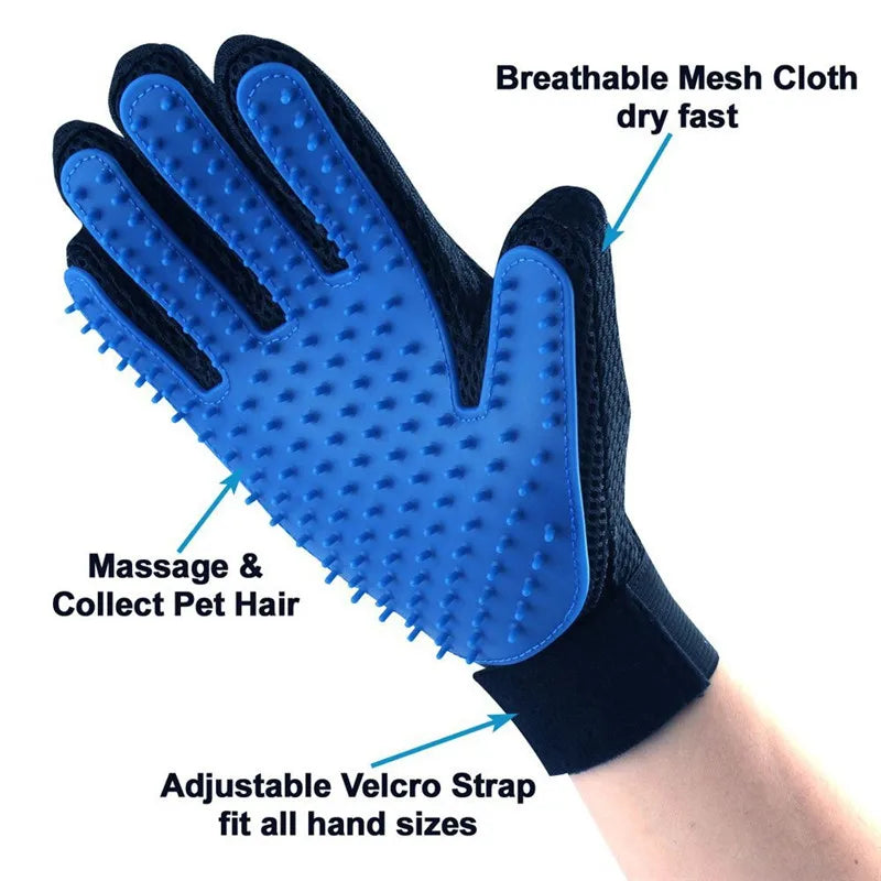 Rubber Pet Bath Brush