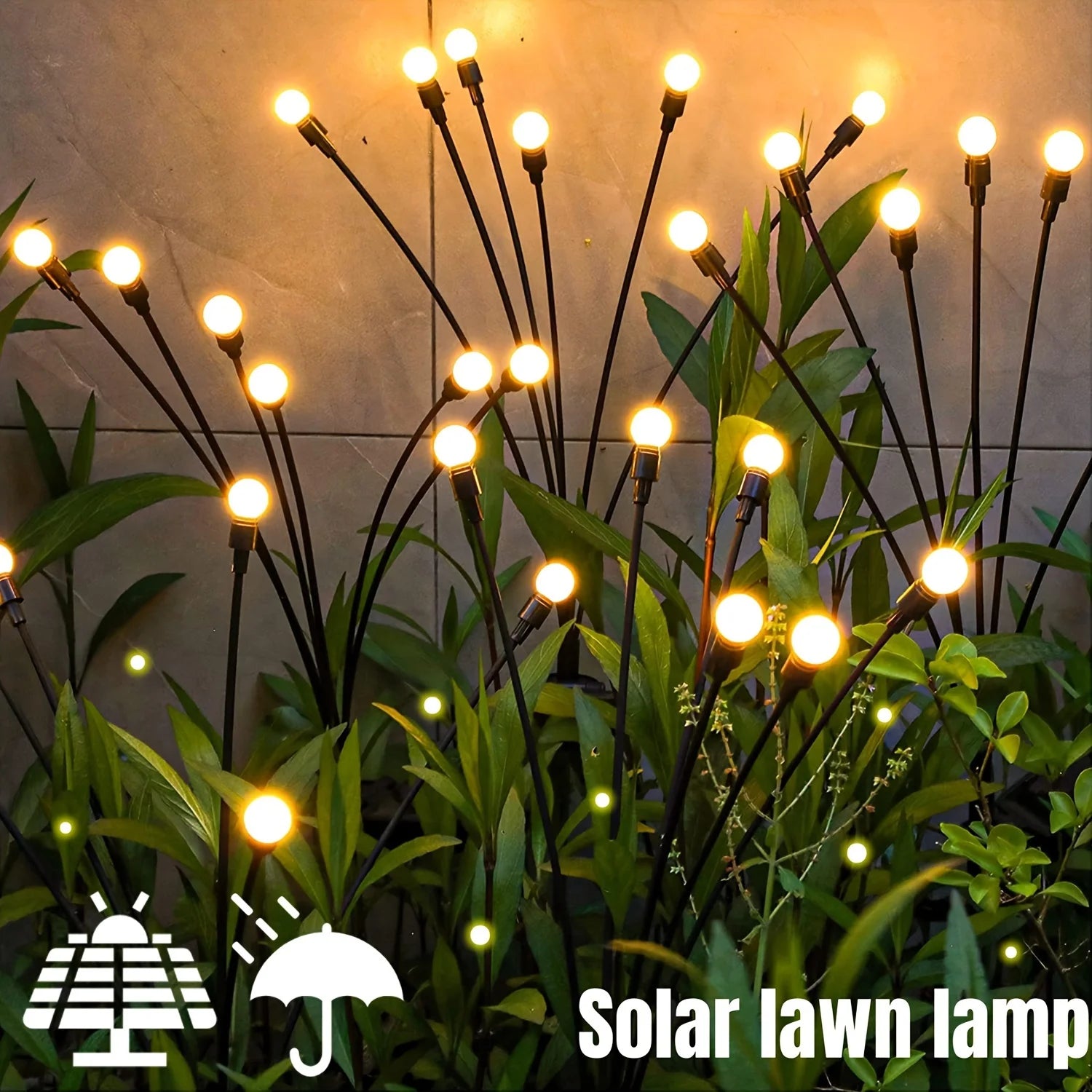 6/10 Waterproof LEDs Solar Garden Light
