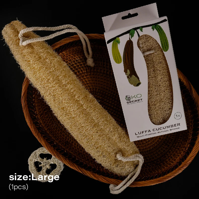 Natural Loofah Sponge Set
