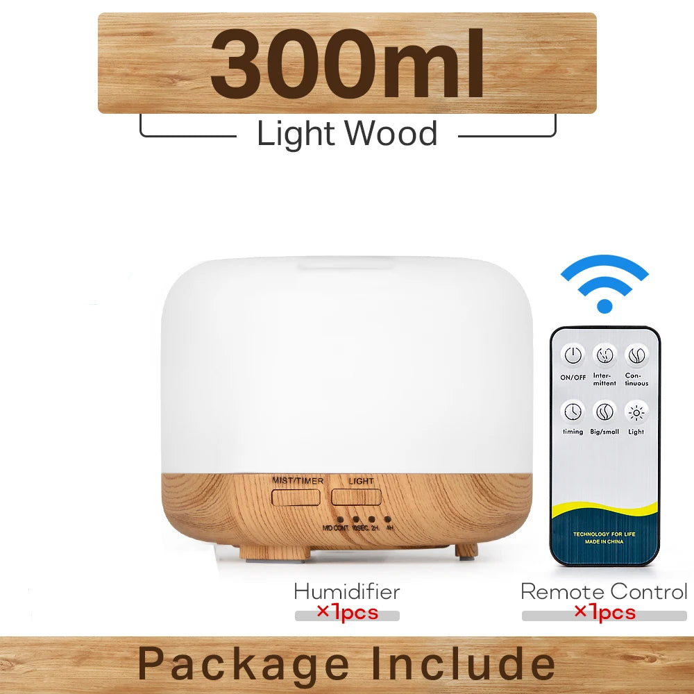 Air Humidifier Essential Oil Diffuser
