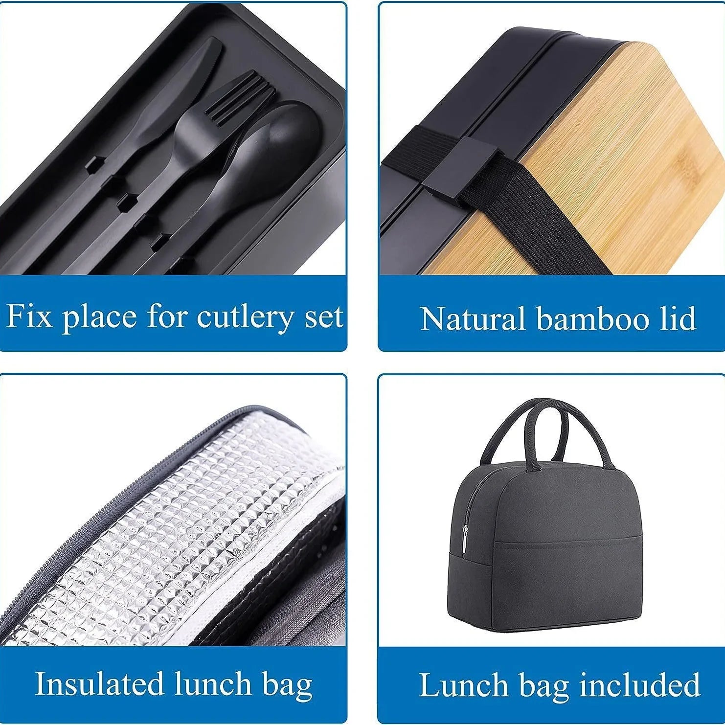 2-Tier Bento Lunch Box