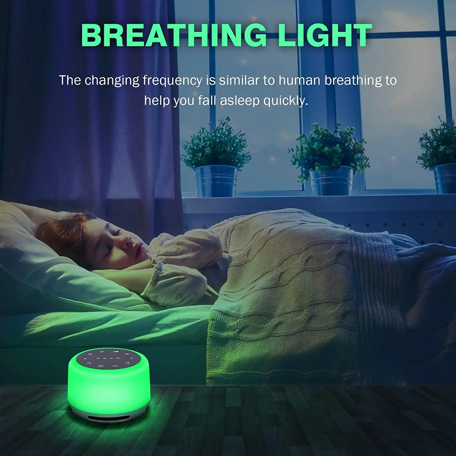 RGB Portable White Noise Machine