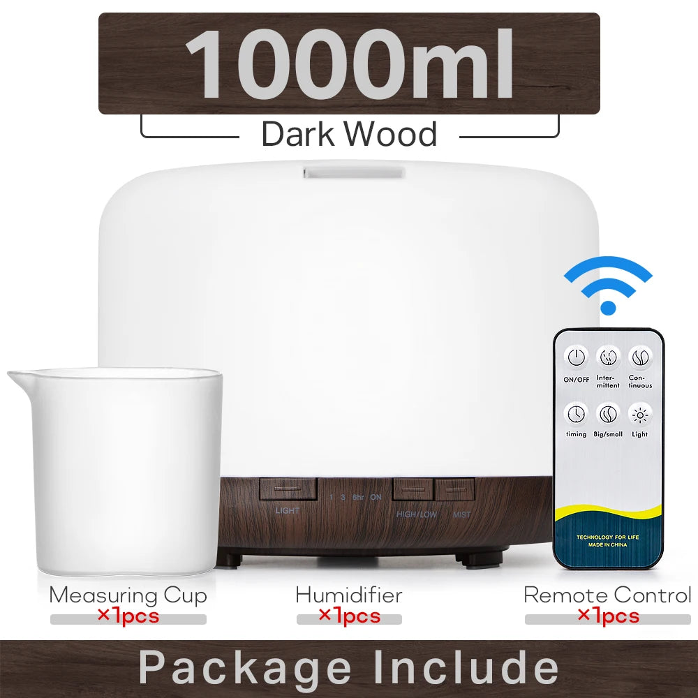 Air Humidifier Essential Oil Diffuser