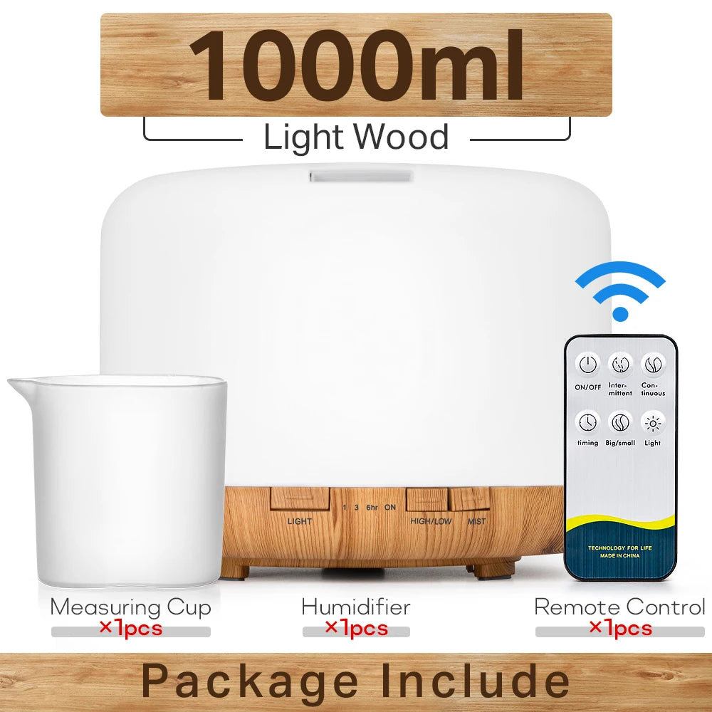 Air Humidifier Essential Oil Diffuser