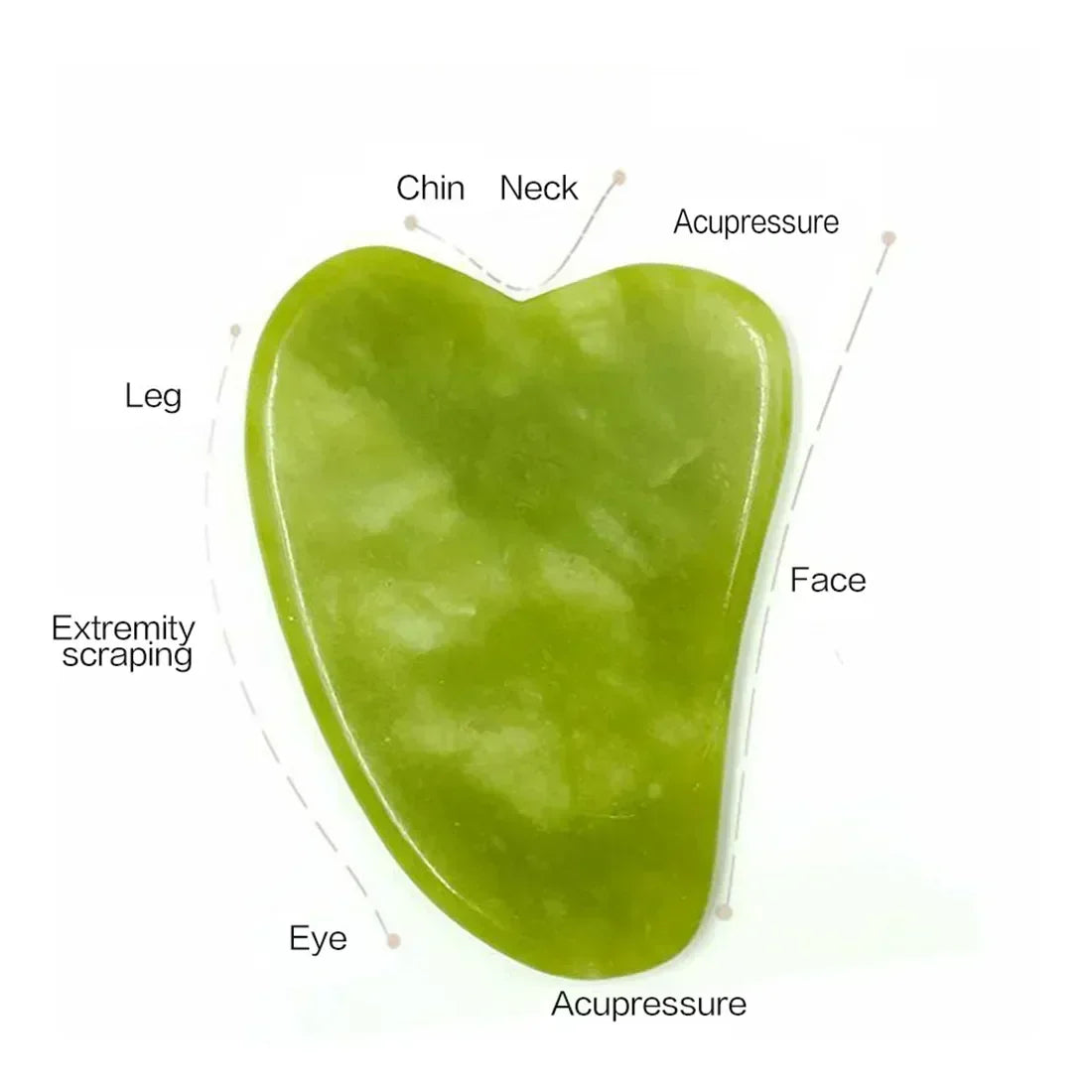 Natural Jade Gua Sha Face Roller