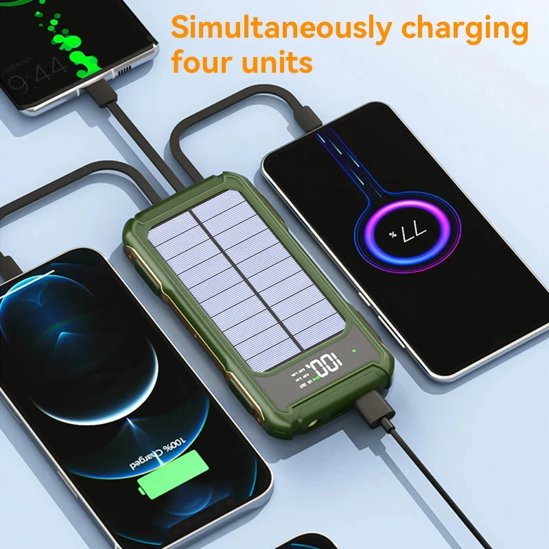 4-in-1 Solar PowerBank