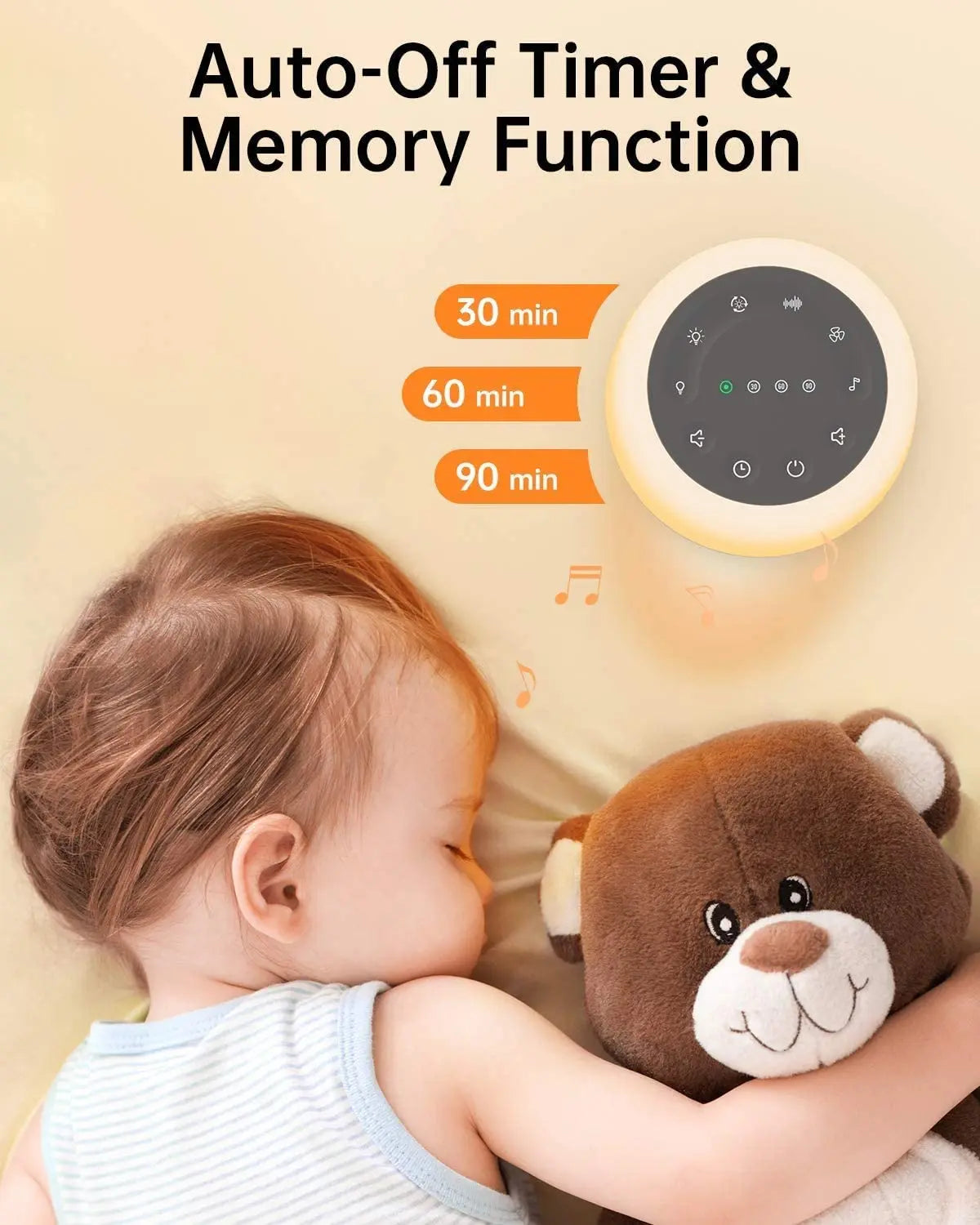 RGB Portable White Noise Machine