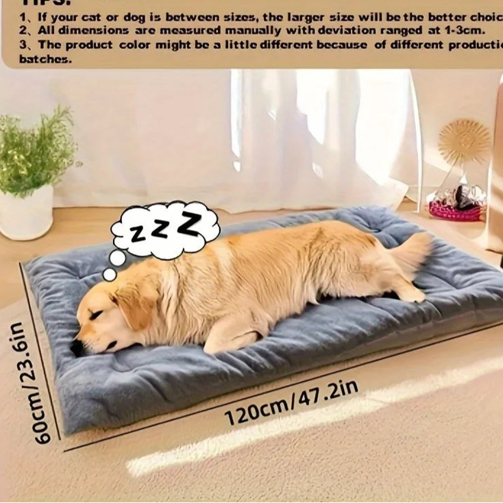 Extra Large Plush Dog Bed
