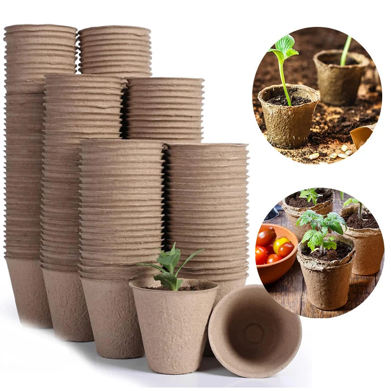 Biodegradable Nursery Seedling Pots