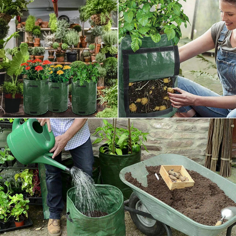 1-12 Gallons DIY Potato Planter Container Bag