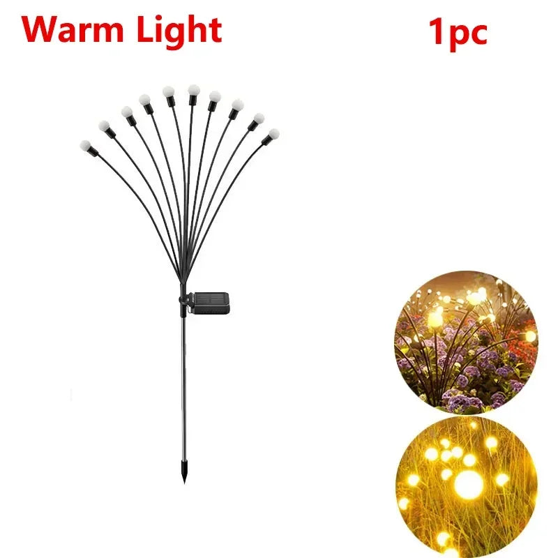 6/10 Waterproof LEDs Solar Garden Light