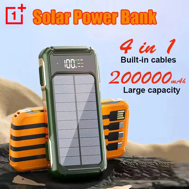 4-in-1 Solar PowerBank