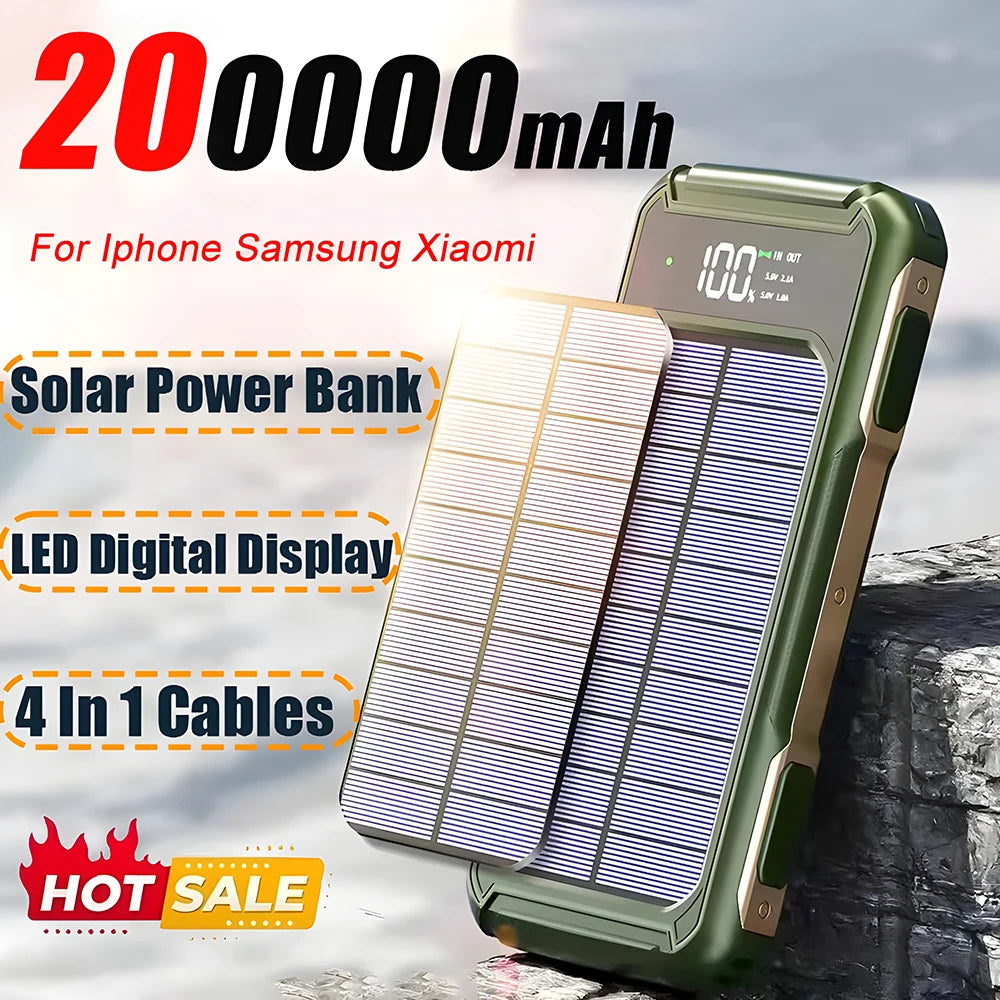 4-in-1 Solar PowerBank