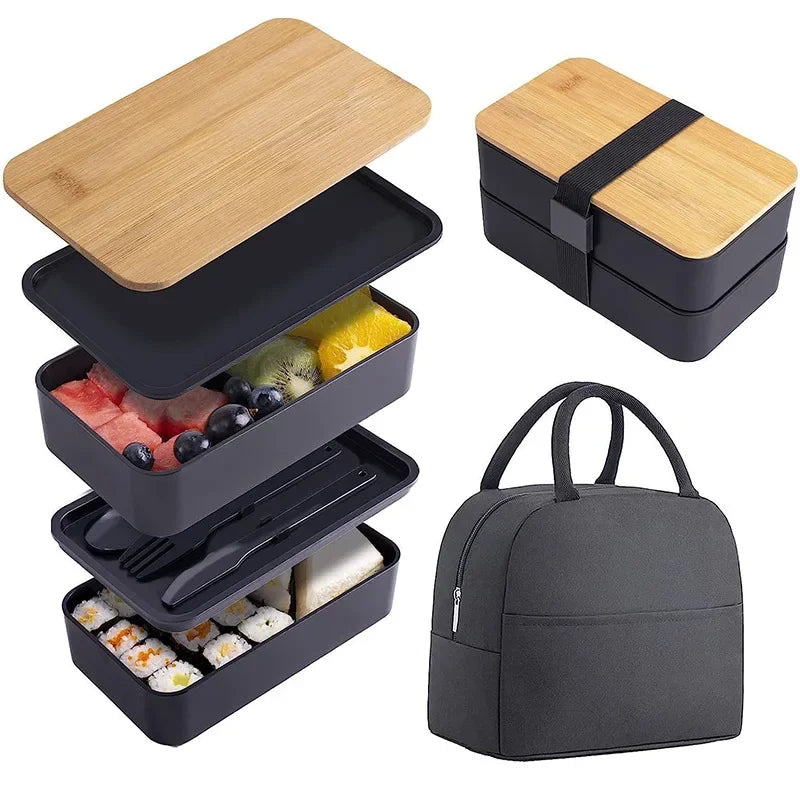2-Tier Bento Lunch Box