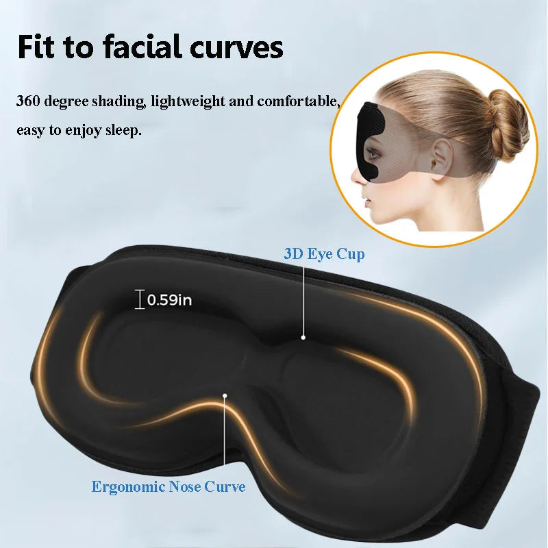 3D Wireless Sleeping Mask Headphones