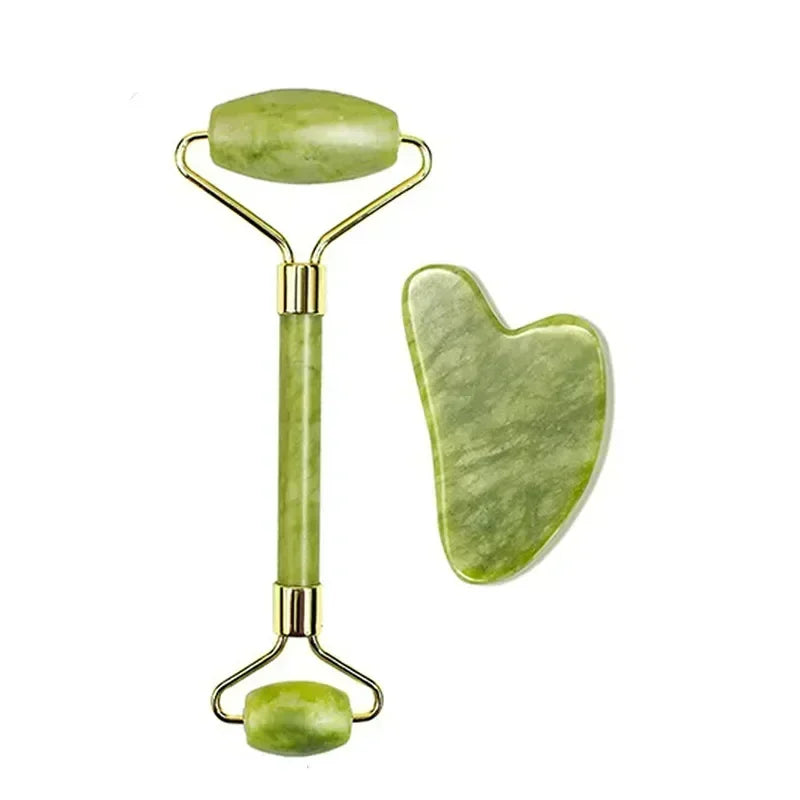 Natural Jade Gua Sha Face Roller
