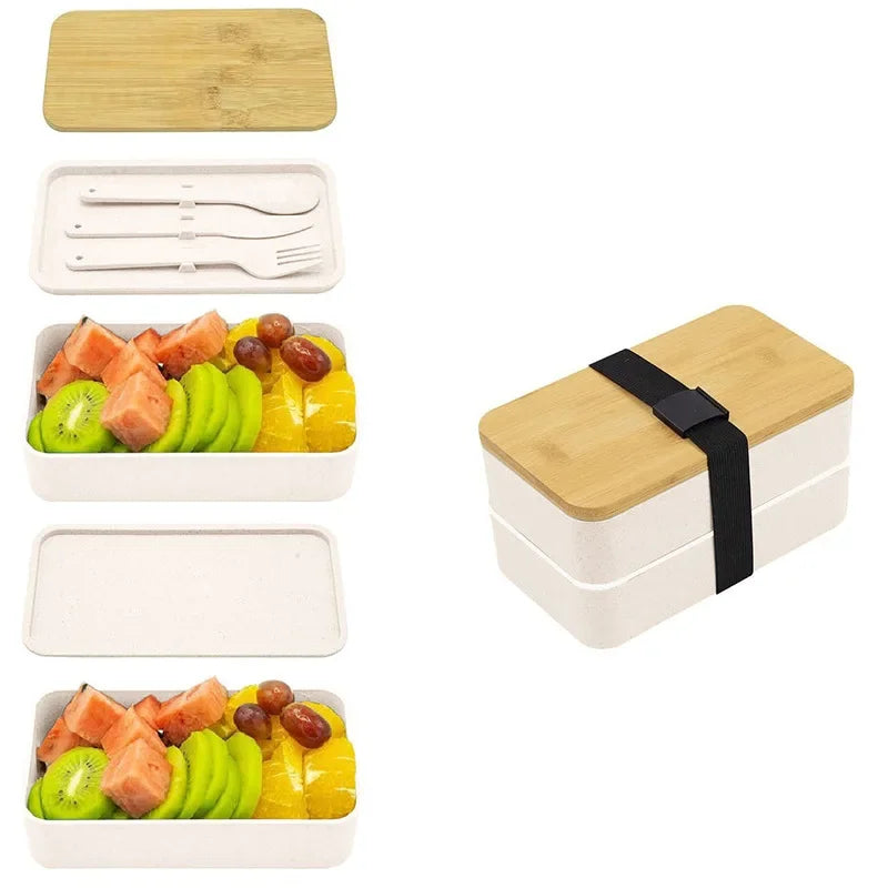2-Tier Bento Lunch Box