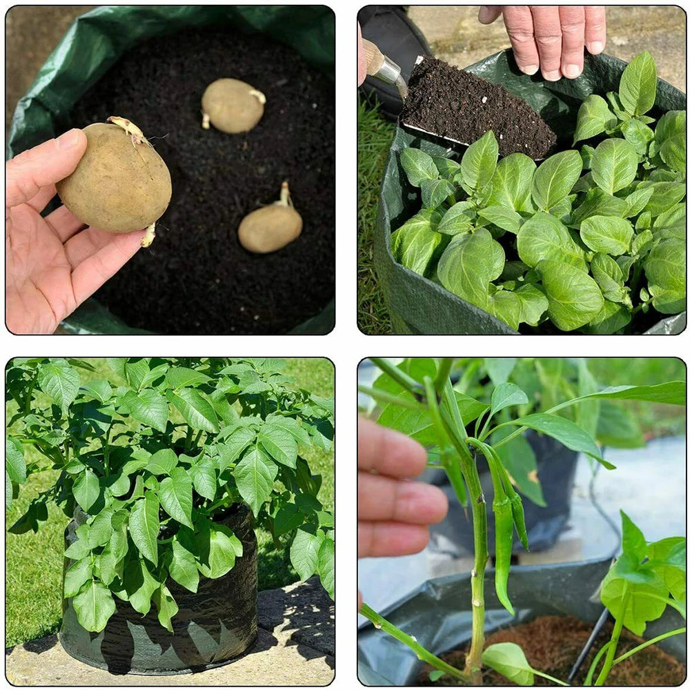 1-12 Gallons DIY Potato Planter Container Bag