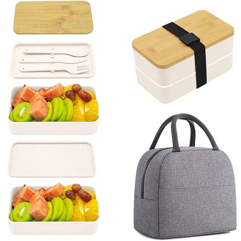 2-Tier Bento Lunch Box