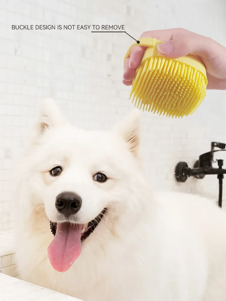 Pet Shampoo Massage Brush