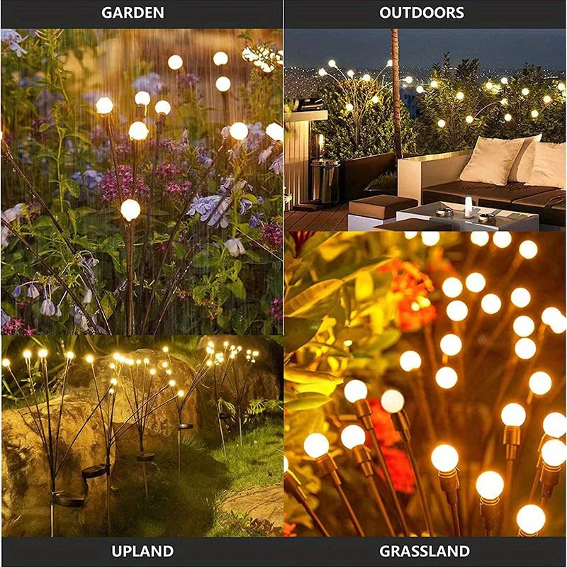 6/10 Waterproof LEDs Solar Garden Light