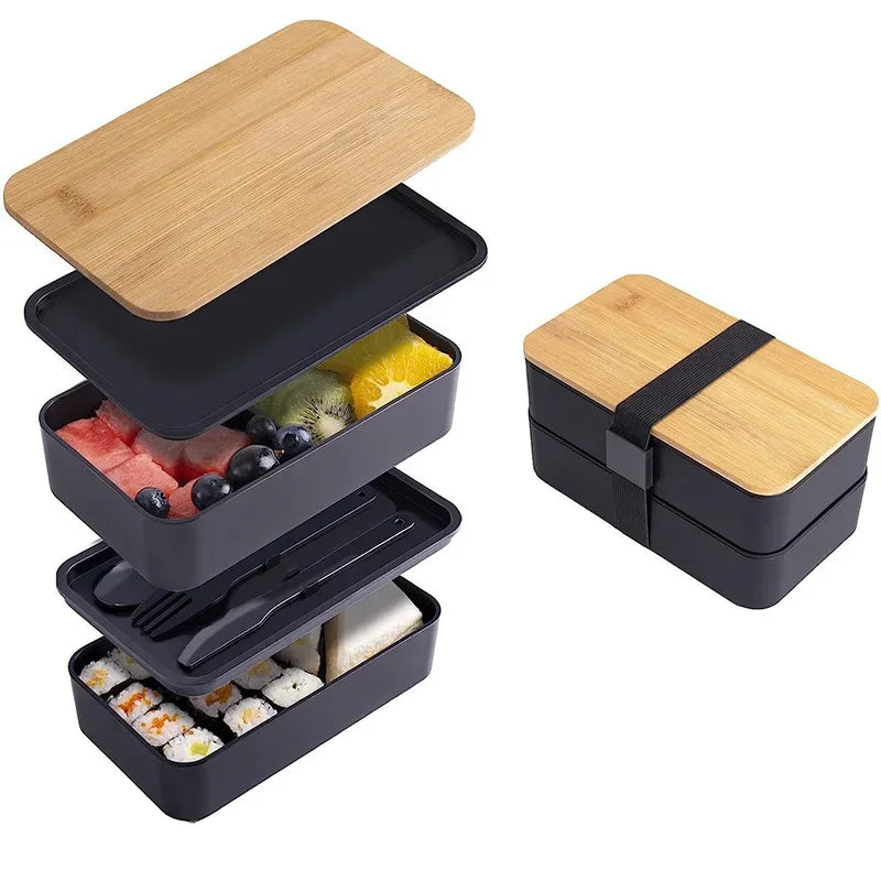 2-Tier Bento Lunch Box